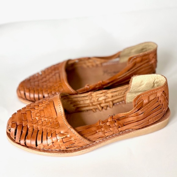 Macarena Collection Sandals /Huarache Colorful Leather Mexican Style Erica NWOT - Picture 2 of 8